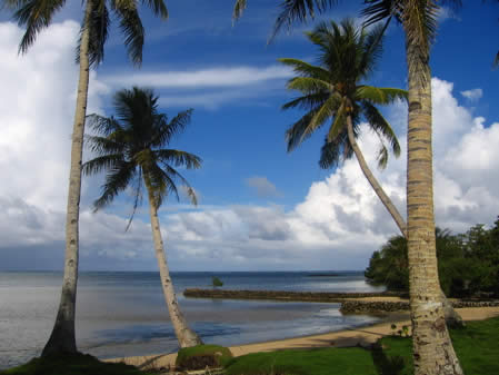 Beachfront, Bechiyal Cultural Centre, Yap